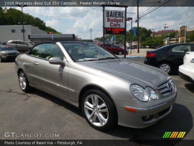 2006 Mercedes-Benz CLK 350 Cabriolet in Pewter Metallic