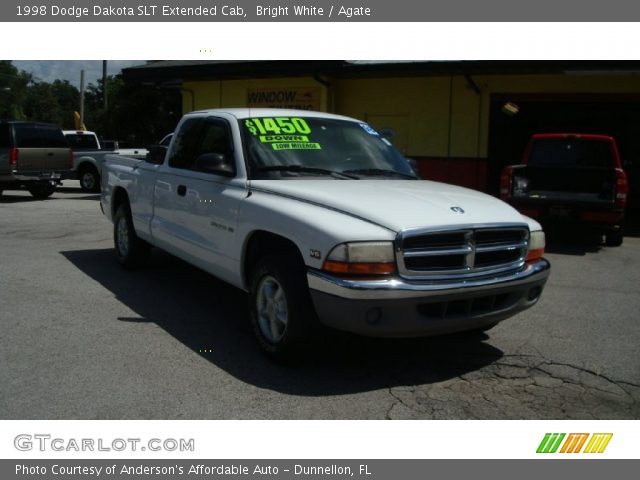 1998 Dodge Dakota SLT Extended Cab in Bright White