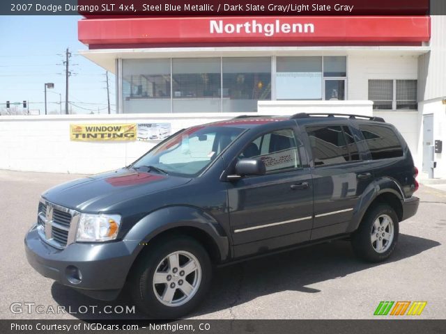 2007 Dodge Durango SLT 4x4 in Steel Blue Metallic