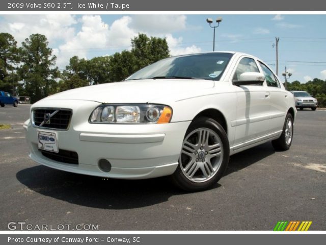2009 Volvo S60 2.5T in Ice White