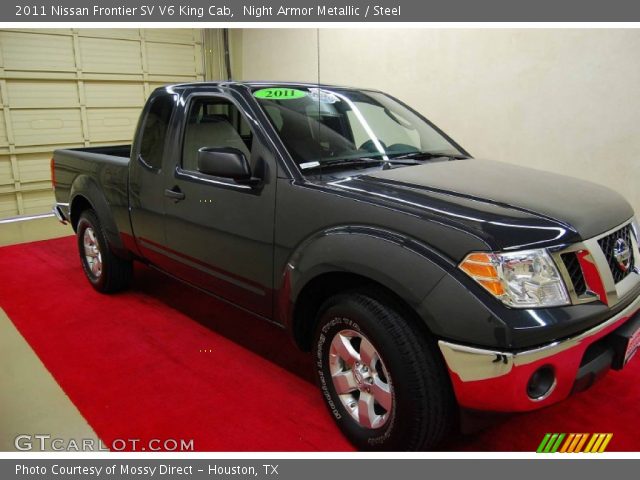 2011 Nissan Frontier SV V6 King Cab in Night Armor Metallic