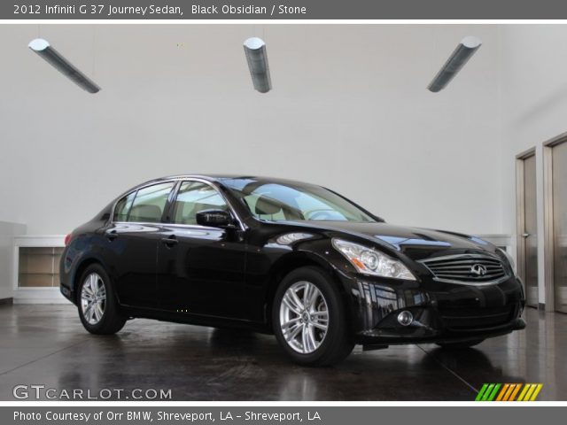 2012 Infiniti G 37 Journey Sedan in Black Obsidian