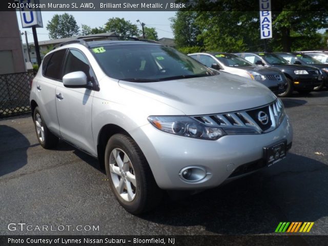 2010 Nissan Murano SL AWD in Brilliant Silver Metallic