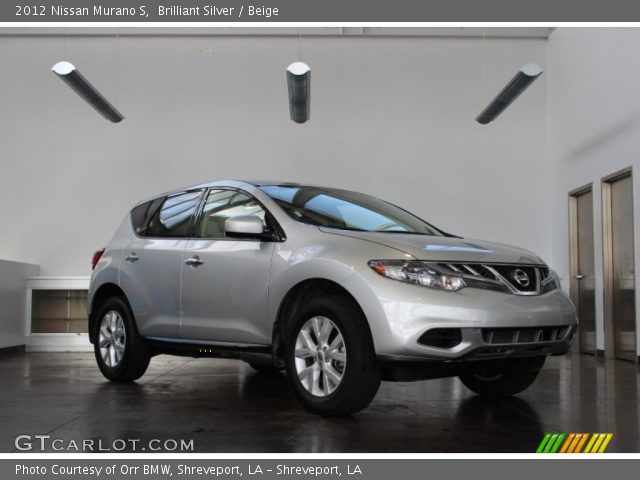 2012 Nissan Murano S in Brilliant Silver
