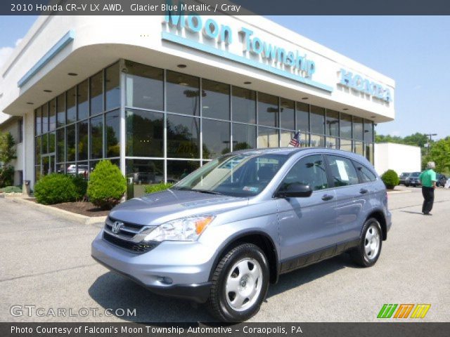 2010 Honda CR-V LX AWD in Glacier Blue Metallic