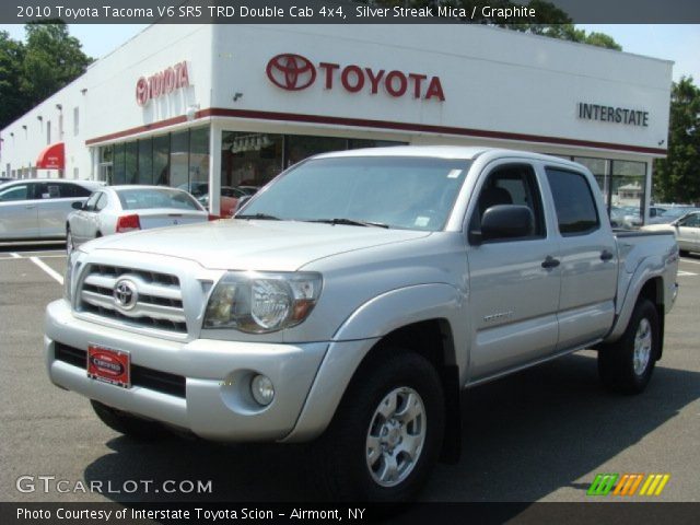 2010 Toyota Tacoma V6 SR5 TRD Double Cab 4x4 in Silver Streak Mica