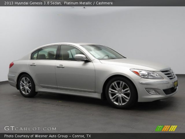 2013 Hyundai Genesis 3.8 Sedan in Platinum Metallic