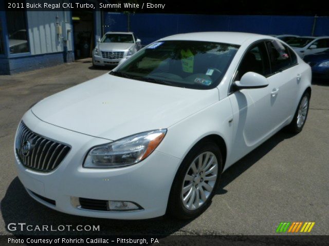 2011 Buick Regal CXL Turbo in Summit White