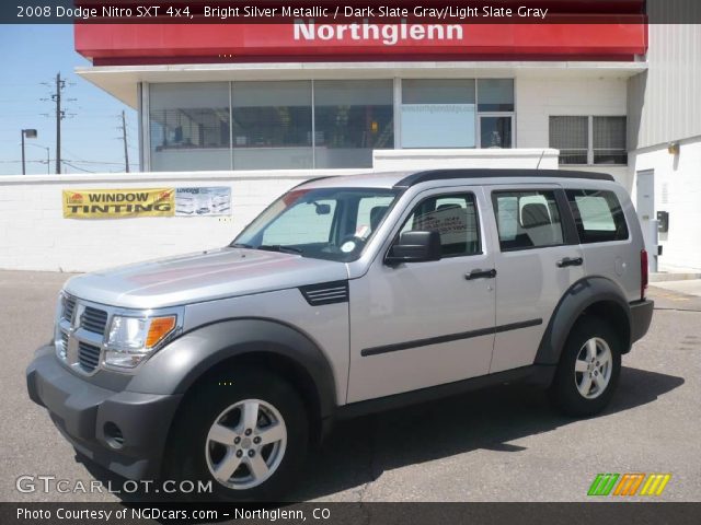 2008 Dodge Nitro SXT 4x4 in Bright Silver Metallic