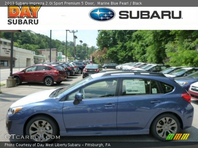 2013 Subaru Impreza 2.0i Sport Premium 5 Door in Marine Blue Pearl