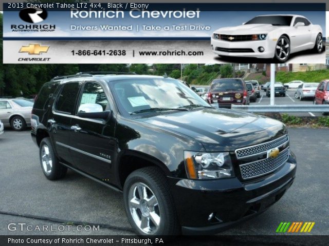 2013 Chevrolet Tahoe LTZ 4x4 in Black