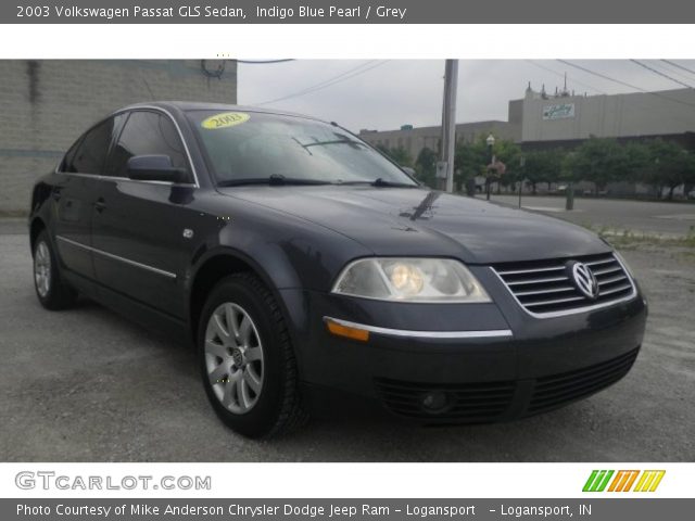 2003 Volkswagen Passat GLS Sedan in Indigo Blue Pearl