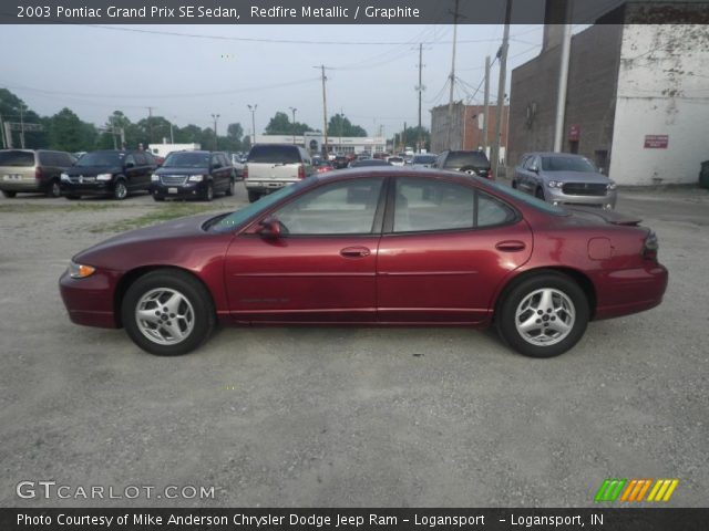 2003 Pontiac Grand Prix SE Sedan in Redfire Metallic