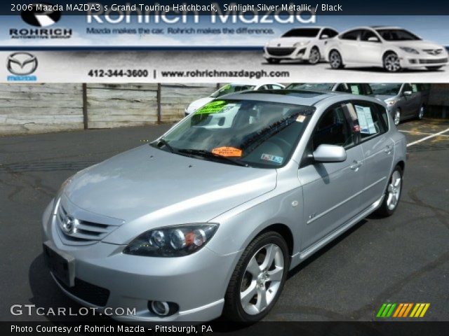 2006 Mazda MAZDA3 s Grand Touring Hatchback in Sunlight Silver Metallic