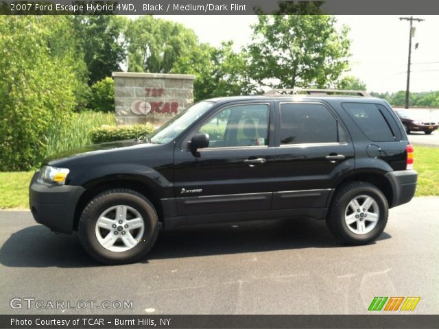 2007 Ford Escape Hybrid 4WD in Black