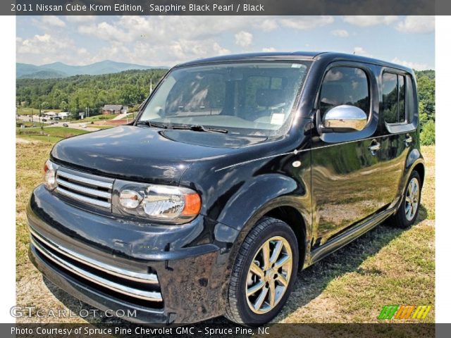 2011 Nissan Cube Krom Edition in Sapphire Black Pearl