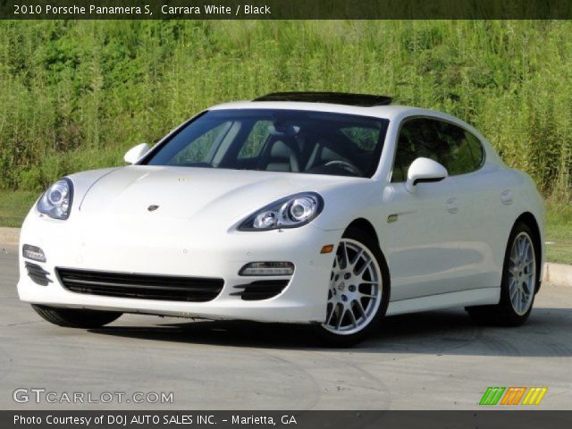 2010 Porsche Panamera S in Carrara White