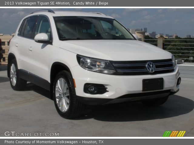 2013 Volkswagen Tiguan SE 4Motion in Candy White