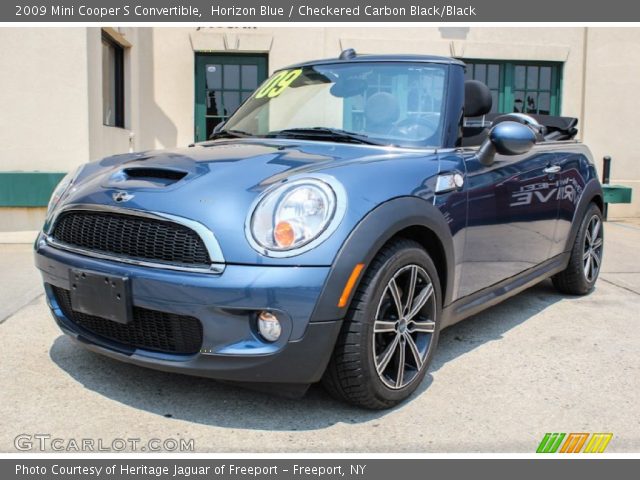 2009 Mini Cooper S Convertible in Horizon Blue
