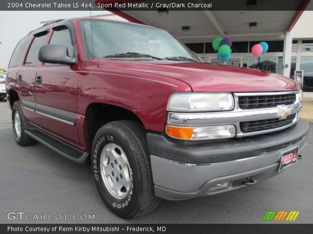 2004 Chevrolet Tahoe LS 4x4 in Sport Red Metallic