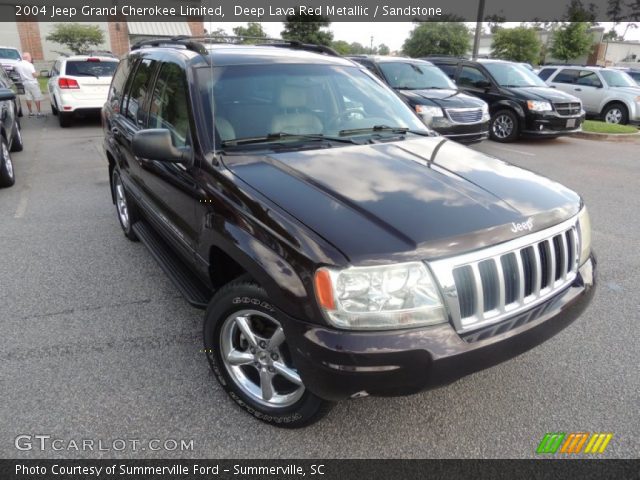 2004 Jeep Grand Cherokee Limited in Deep Lava Red Metallic