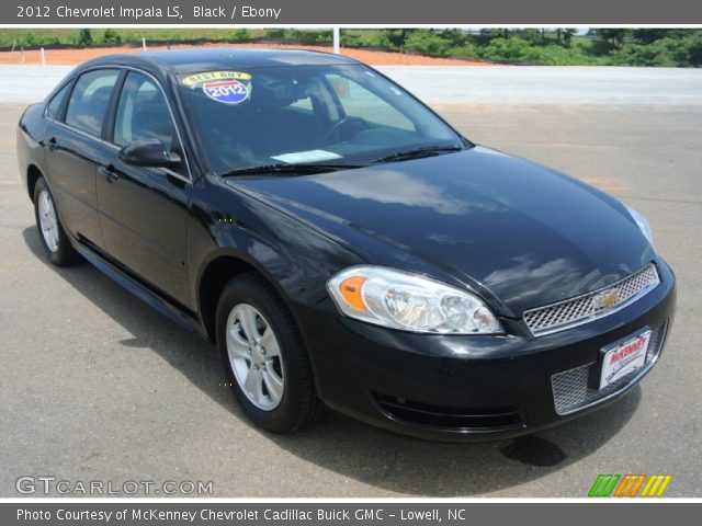 2012 Chevrolet Impala LS in Black