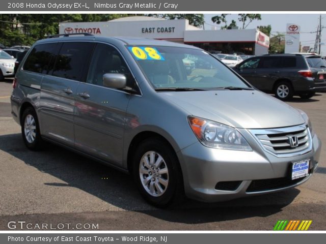 2008 Honda Odyssey EX-L in Nimbus Gray Metallic