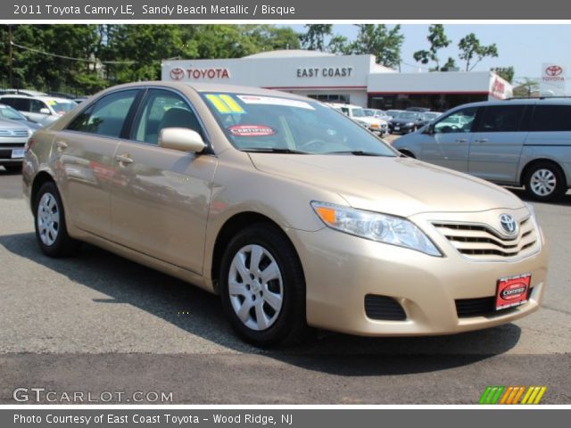 2011 Toyota Camry LE in Sandy Beach Metallic