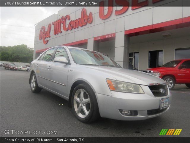 2007 Hyundai Sonata Limited V6 in Bright Silver
