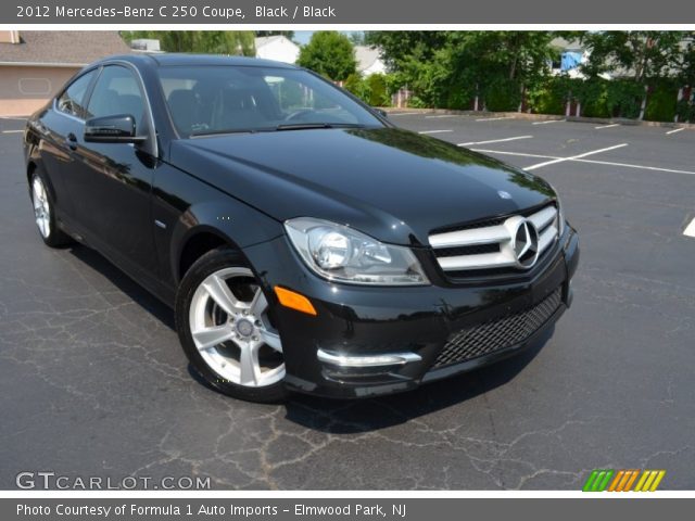 2012 Mercedes-Benz C 250 Coupe in Black