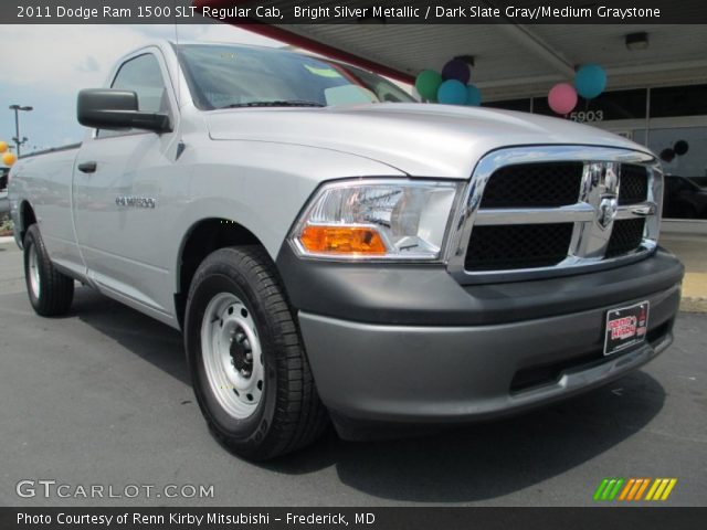 2011 Dodge Ram 1500 SLT Regular Cab in Bright Silver Metallic