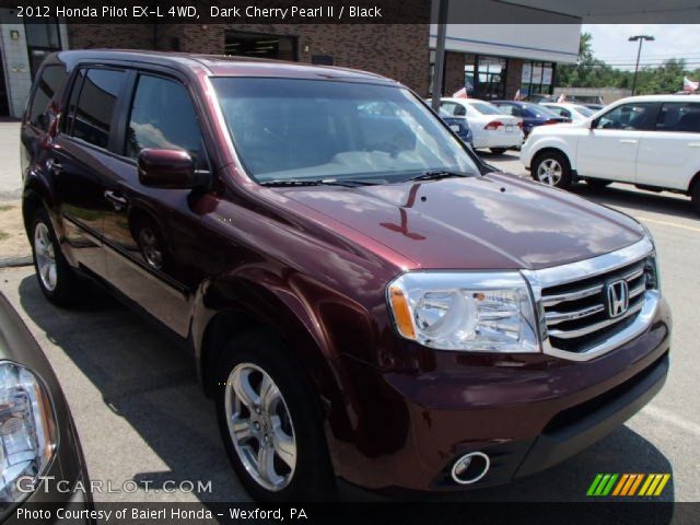 2012 Honda Pilot EX-L 4WD in Dark Cherry Pearl II