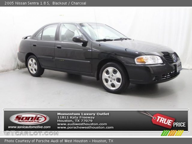 2005 Nissan Sentra 1.8 S in Blackout