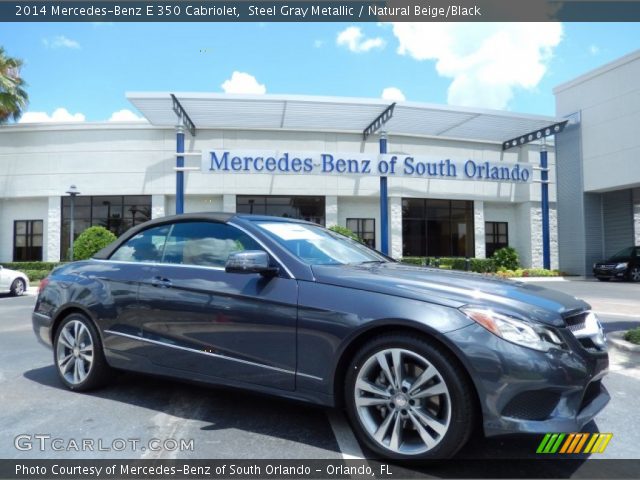 2014 Mercedes-Benz E 350 Cabriolet in Steel Gray Metallic