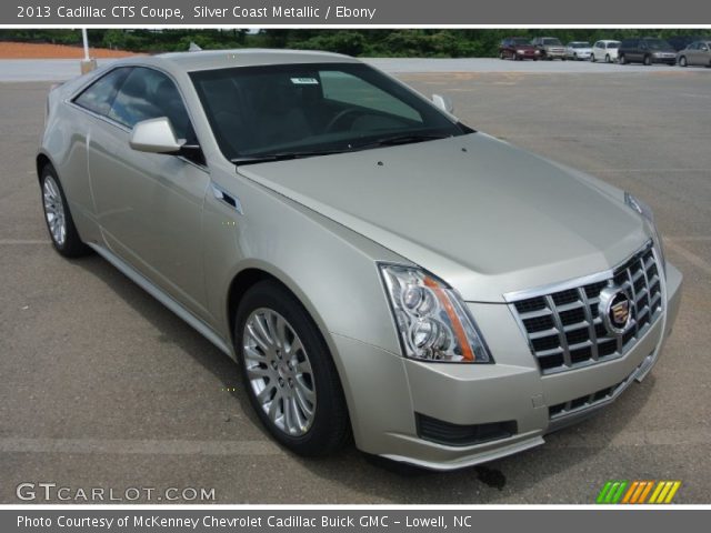 2013 Cadillac CTS Coupe in Silver Coast Metallic
