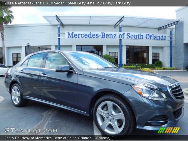 2014 Mercedes-Benz E 350 Sedan in Steel Gray Metallic