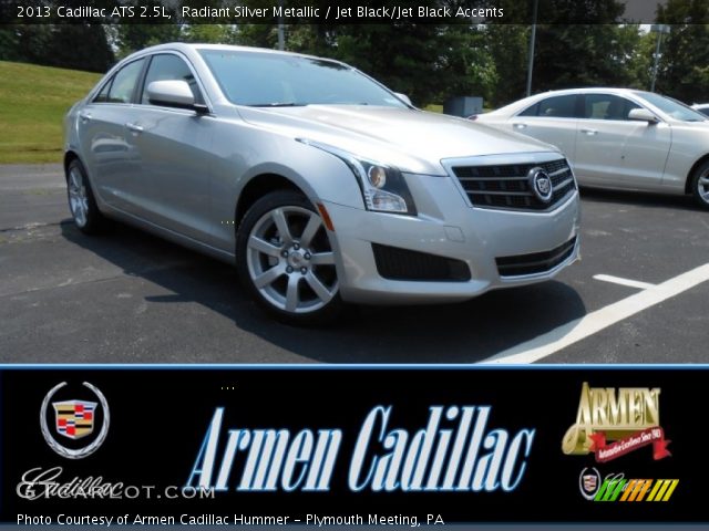 2013 Cadillac ATS 2.5L in Radiant Silver Metallic