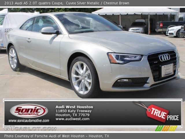 2013 Audi A5 2.0T quattro Coupe in Cuvee Silver Metallic