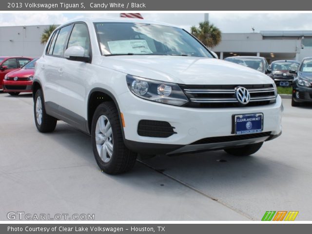 2013 Volkswagen Tiguan S in Candy White