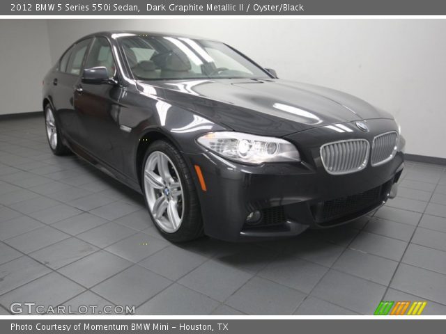 2012 BMW 5 Series 550i Sedan in Dark Graphite Metallic II