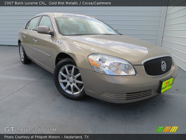 2007 Buick Lucerne CXL in Gold Mist Metallic