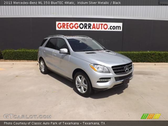 2013 Mercedes-Benz ML 350 BlueTEC 4Matic in Iridium Silver Metallic