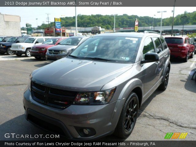 2013 Dodge Journey SXT Blacktop AWD in Storm Gray Pearl