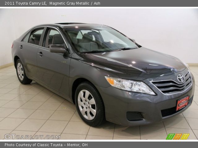 2011 Toyota Camry LE in Magnetic Gray Metallic