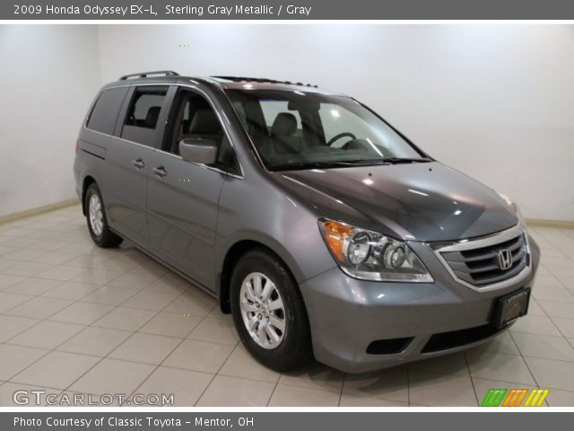 2009 Honda Odyssey EX-L in Sterling Gray Metallic