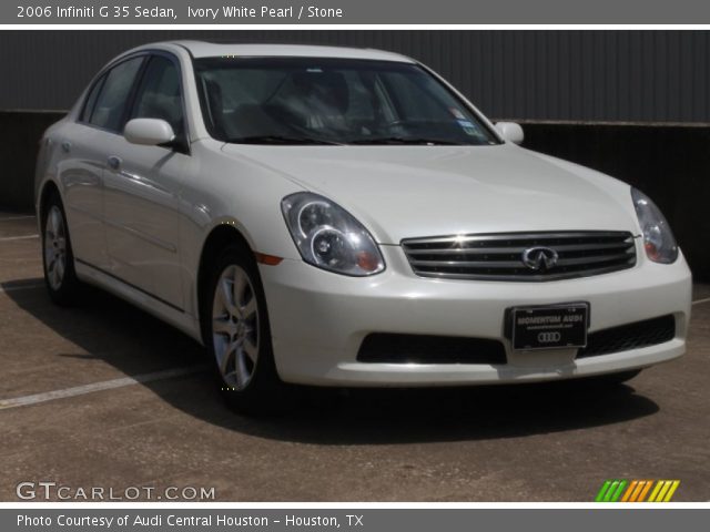 2006 Infiniti G 35 Sedan in Ivory White Pearl