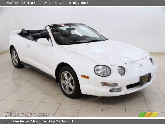 1998 Toyota Celica GT Convertible in Super White