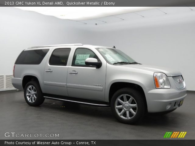 2013 GMC Yukon XL Denali AWD in Quicksilver Metallic