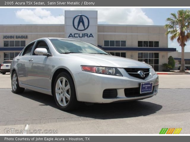 2005 Acura TSX Sedan in Satin Silver Metallic