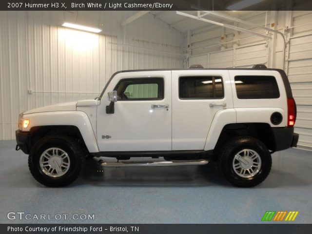 2007 Hummer H3 X in Birch White